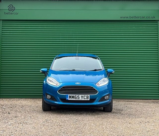 Ford Fiesta Ecoboost Titanium Hatchback MM65YCB Blue #2