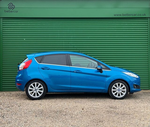 Ford Fiesta Ecoboost Titanium Hatchback MM65YCB Blue #4