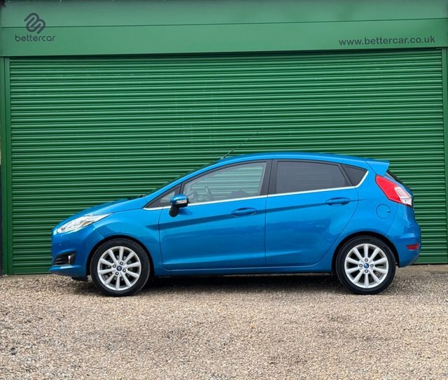 Ford Fiesta Ecoboost Titanium Hatchback MM65YCB Blue #5