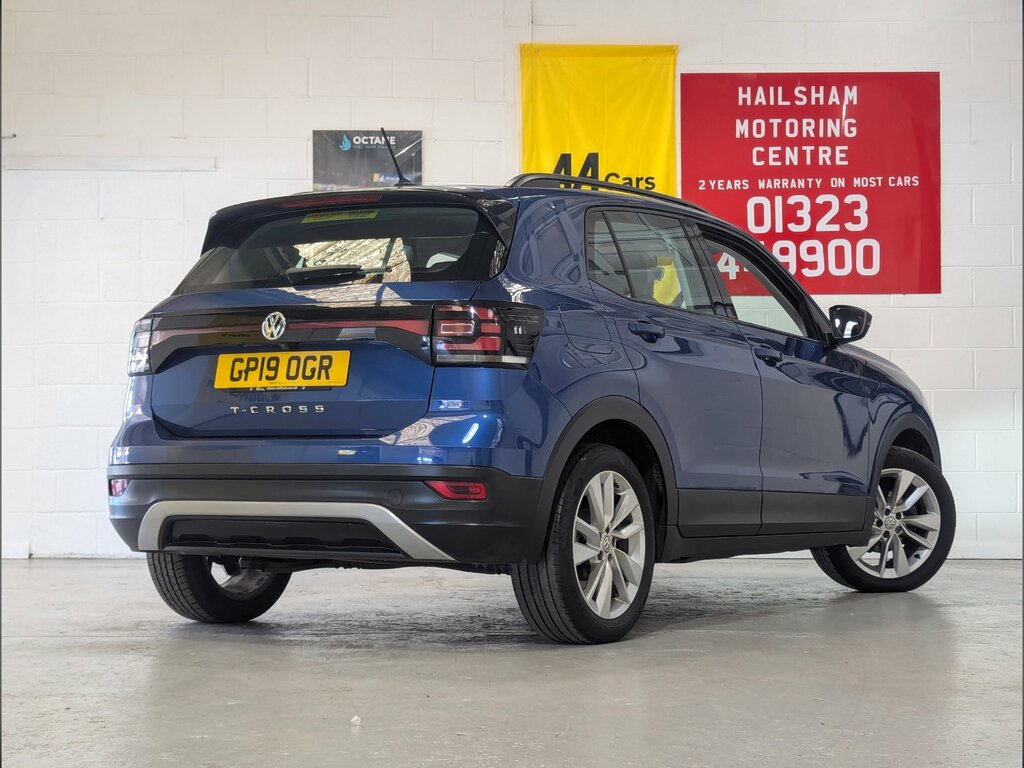Volkswagen T-Cross 1.0 Tsi Se Suv Euro 6 Ss 115 GP19OGR Blue #4