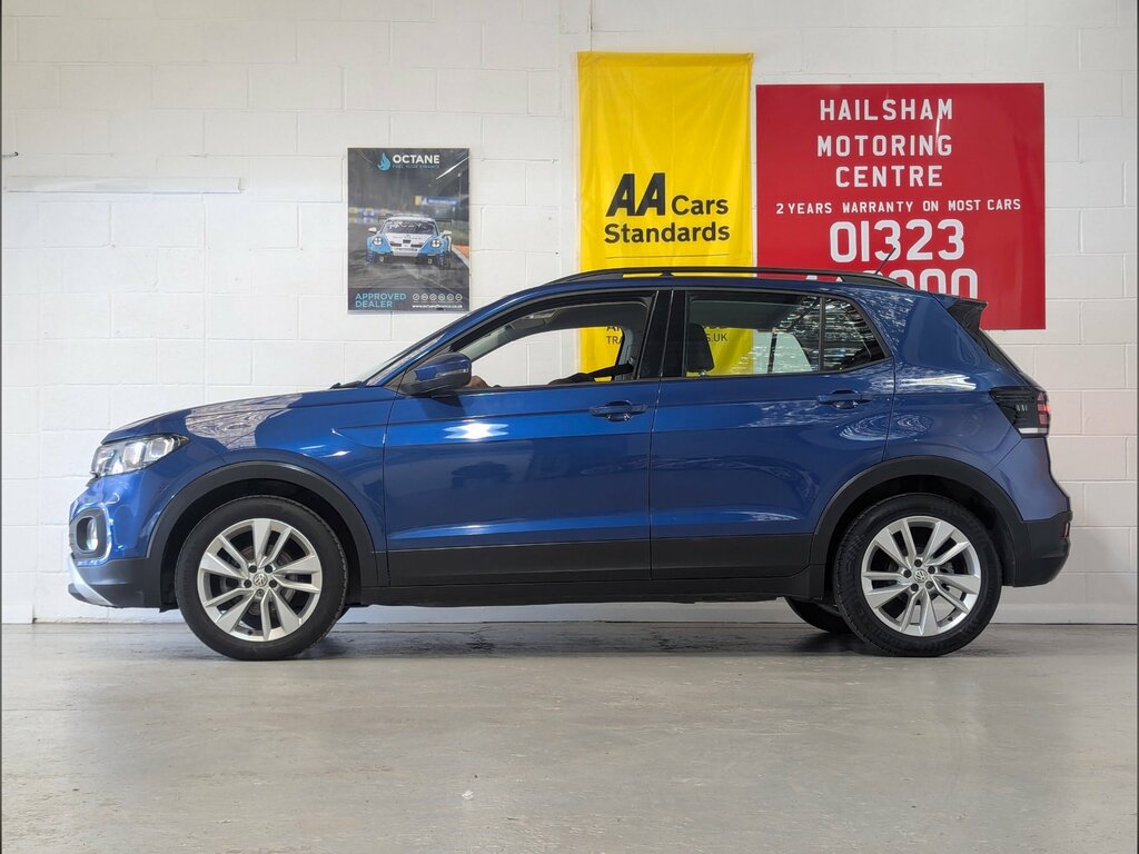 Volkswagen T-Cross 1.0 Tsi Se Suv Euro 6 Ss 115 GP19OGR Blue #2