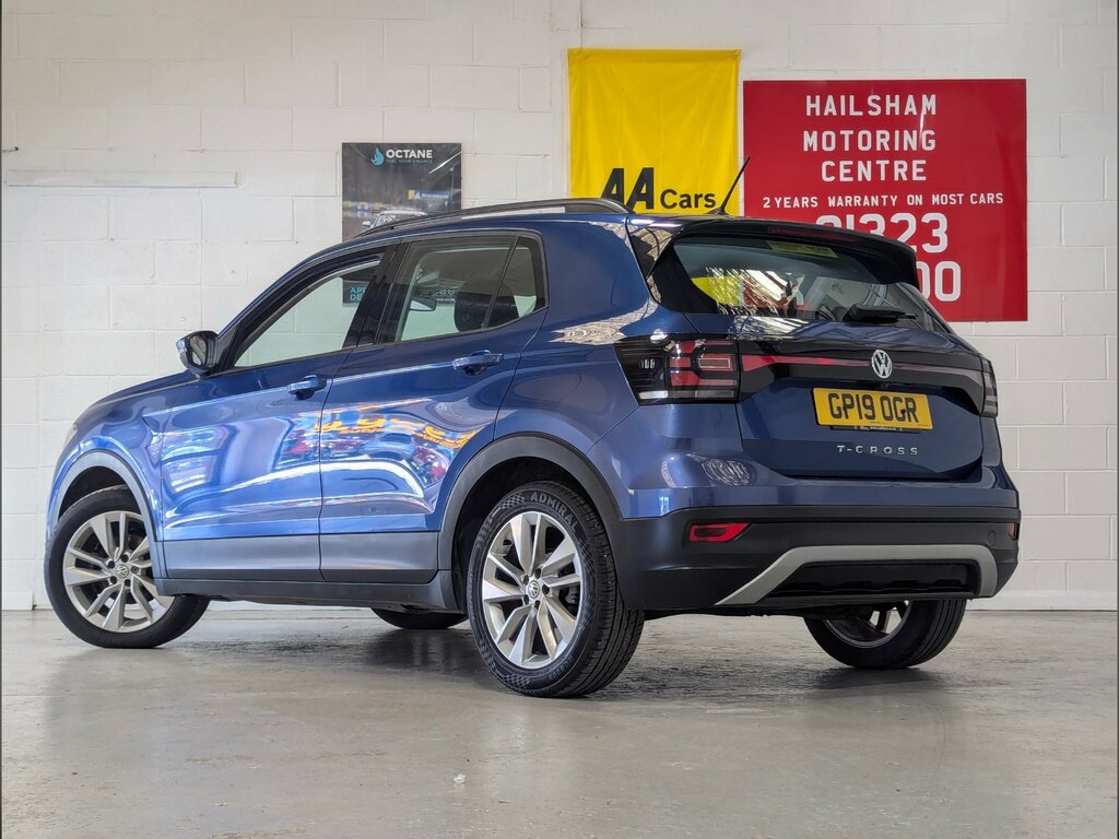 Volkswagen T-Cross 1.0 Tsi Se Suv Euro 6 Ss 115 GP19OGR Blue #3