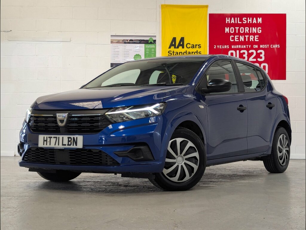 Dacia Sandero 1.0 Tce Essential Hatchback Euro Blue