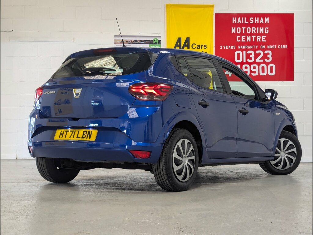 Dacia Sandero 1.0 Tce Essential Hatchback Euro HT71LBN Blue #4