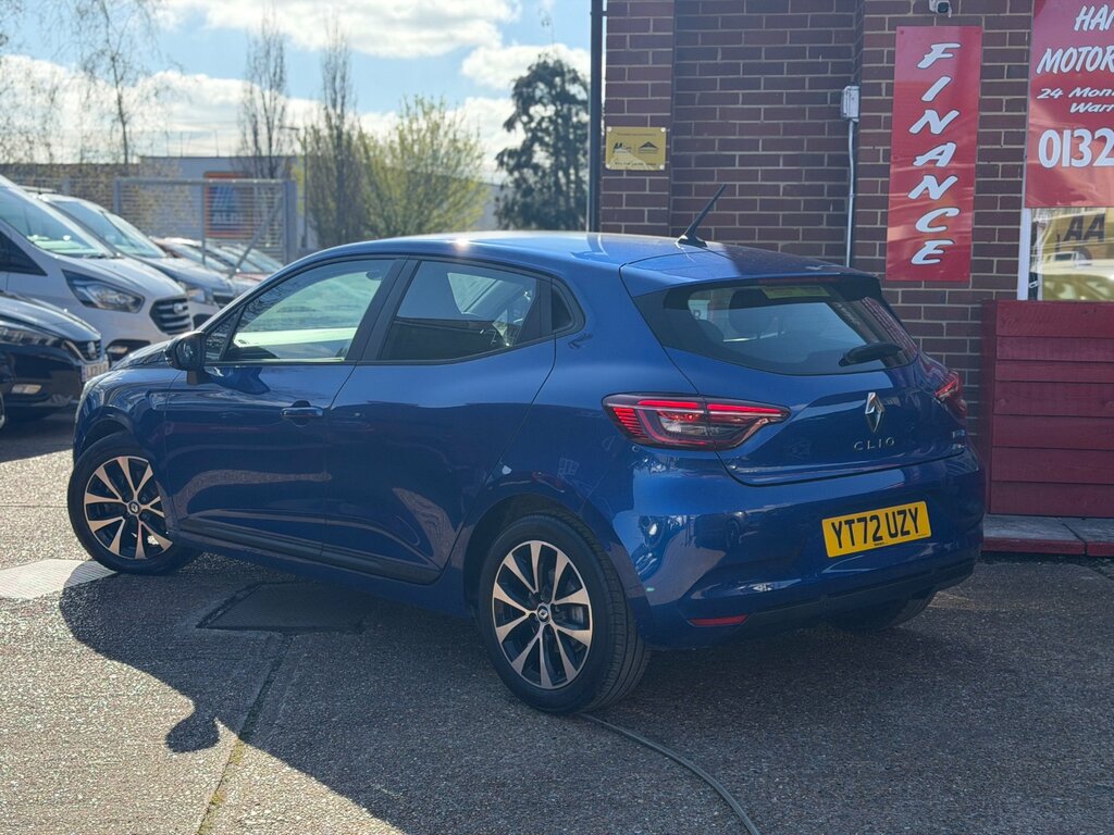 Renault Clio 1.6 E-tech Evolution Hatchback Hybrid A YT72UZY Blue #4