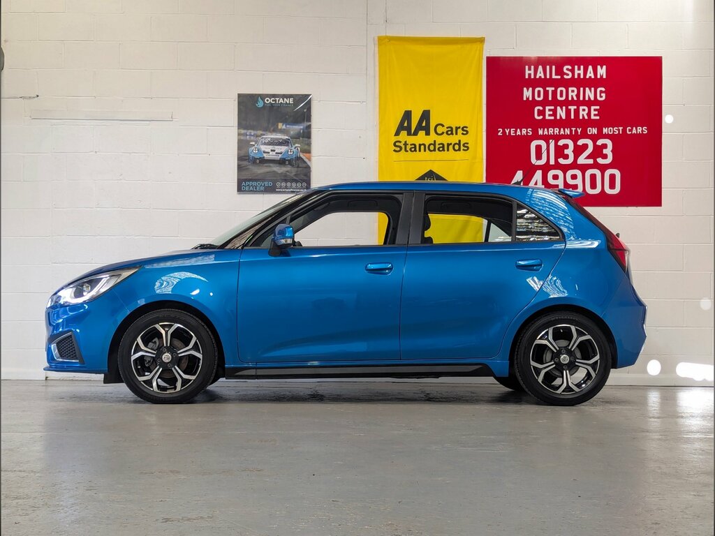 MG MG3 1.5 Vti-tech Exclusive Nav Hatchback Ma Blue