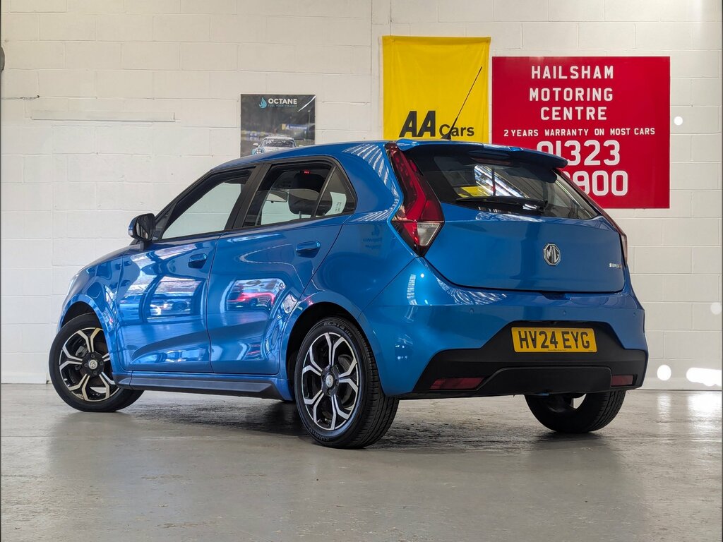 MG MG3 1.5 Vti-tech Exclusive Nav Hatchback Ma HV24EYG Blue #2