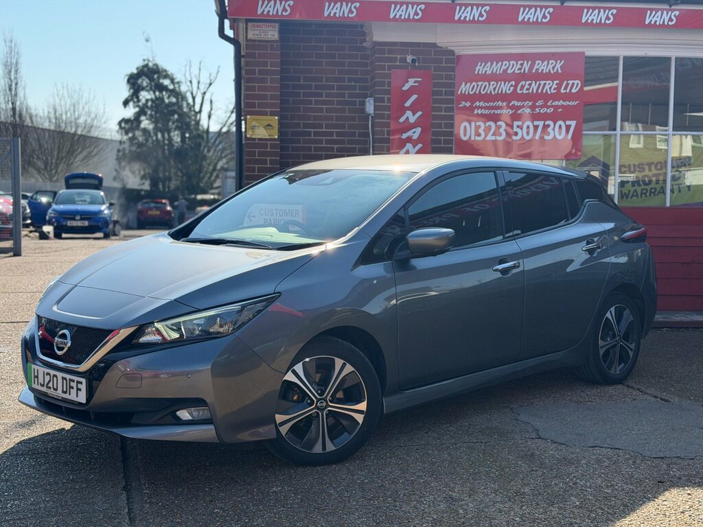 Nissan Leaf 40Kwh N-connecta Hatchback 150 HJ20DFF Grey #6