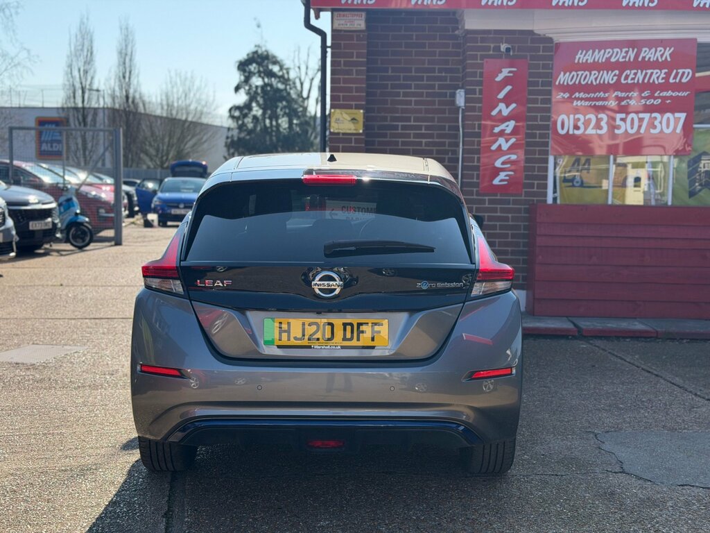 Nissan Leaf 40Kwh N-connecta Hatchback 150 HJ20DFF Grey #3