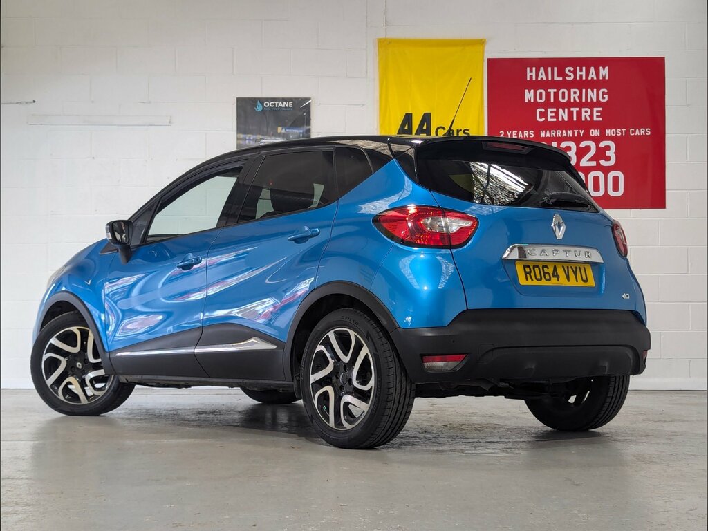 Renault Captur 1.5 Dci Energy Dynamique S Medianav Suv RO64VYU Blue #3