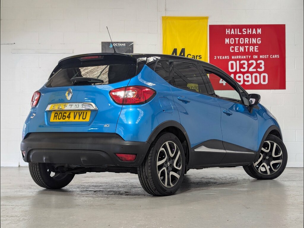 Renault Captur 1.5 Dci Energy Dynamique S Medianav Suv RO64VYU Blue #4