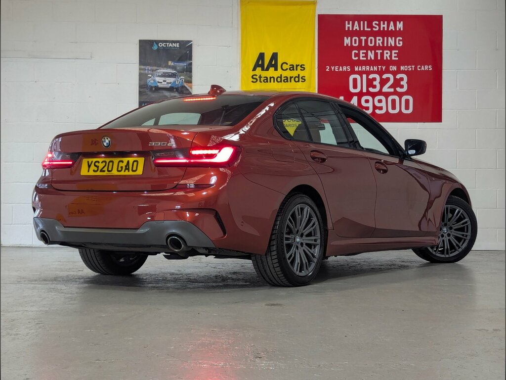 BMW 3 Series 2.0 330E 12Kwh M Sport Saloon Plug-in H YS20GAO Orange #4