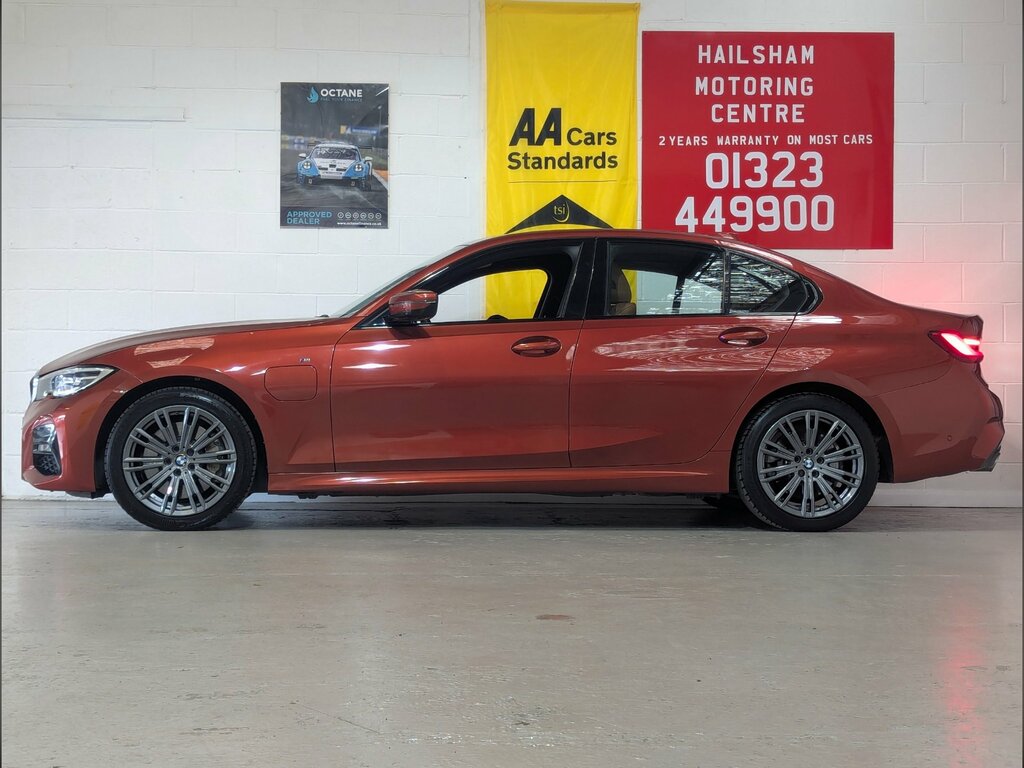 BMW 3 Series 2.0 330E 12Kwh M Sport Saloon Plug-in H YS20GAO Orange #2