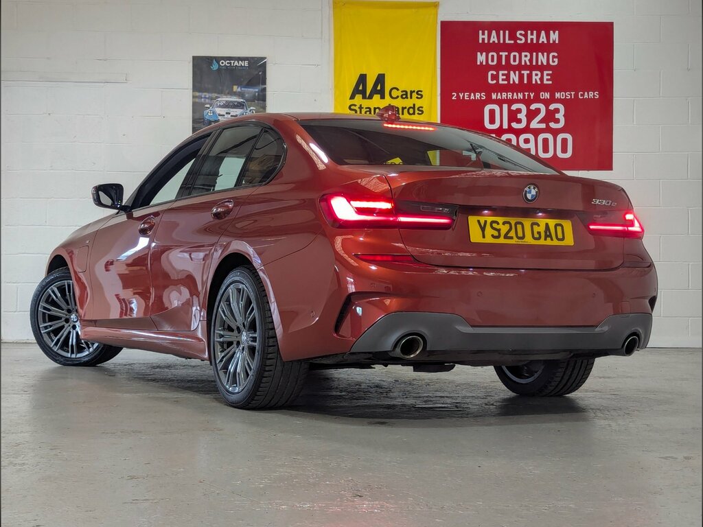 BMW 3 Series 2.0 330E 12Kwh M Sport Saloon Plug-in H YS20GAO Orange #3