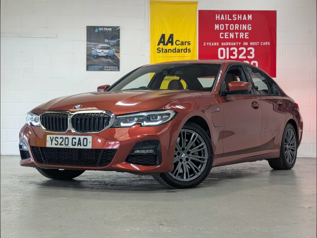 BMW 3 Series 2.0 330E 12Kwh M Sport Saloon Plug-in H Orange