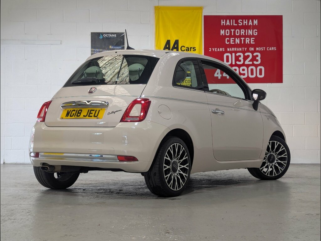 Fiat 500 1.2 Collezione Fall Hatchback Eu WG18JEU Grey #4