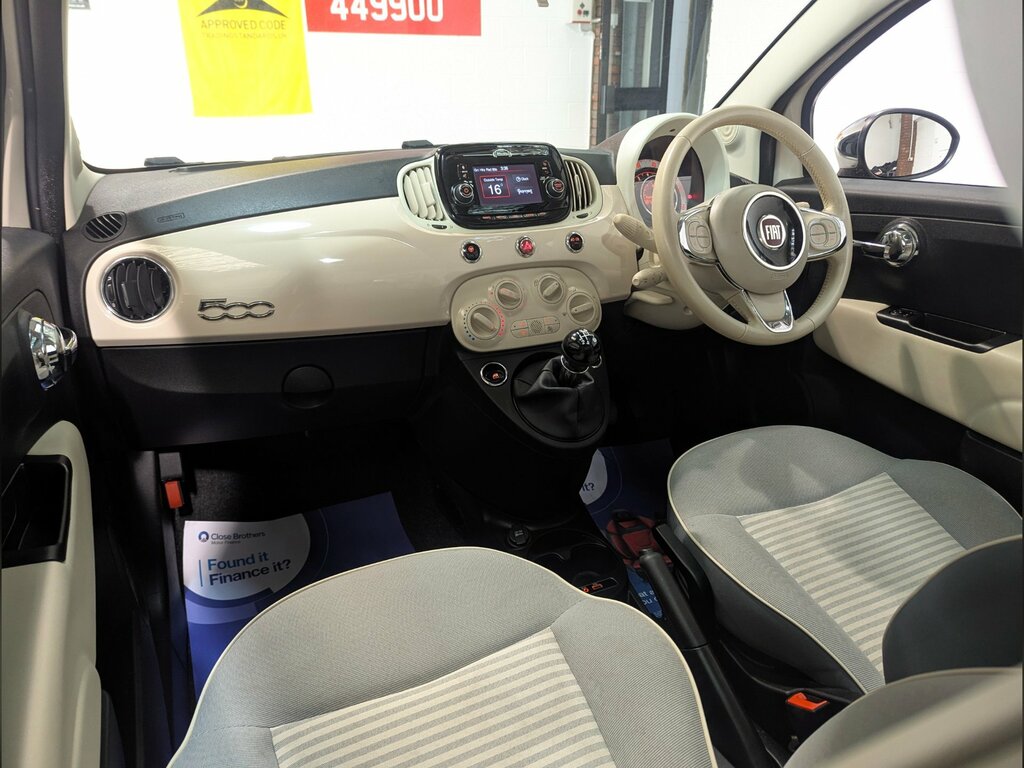 Fiat 500 1.2 Collezione Fall Hatchback Eu WG18JEU Grey #5