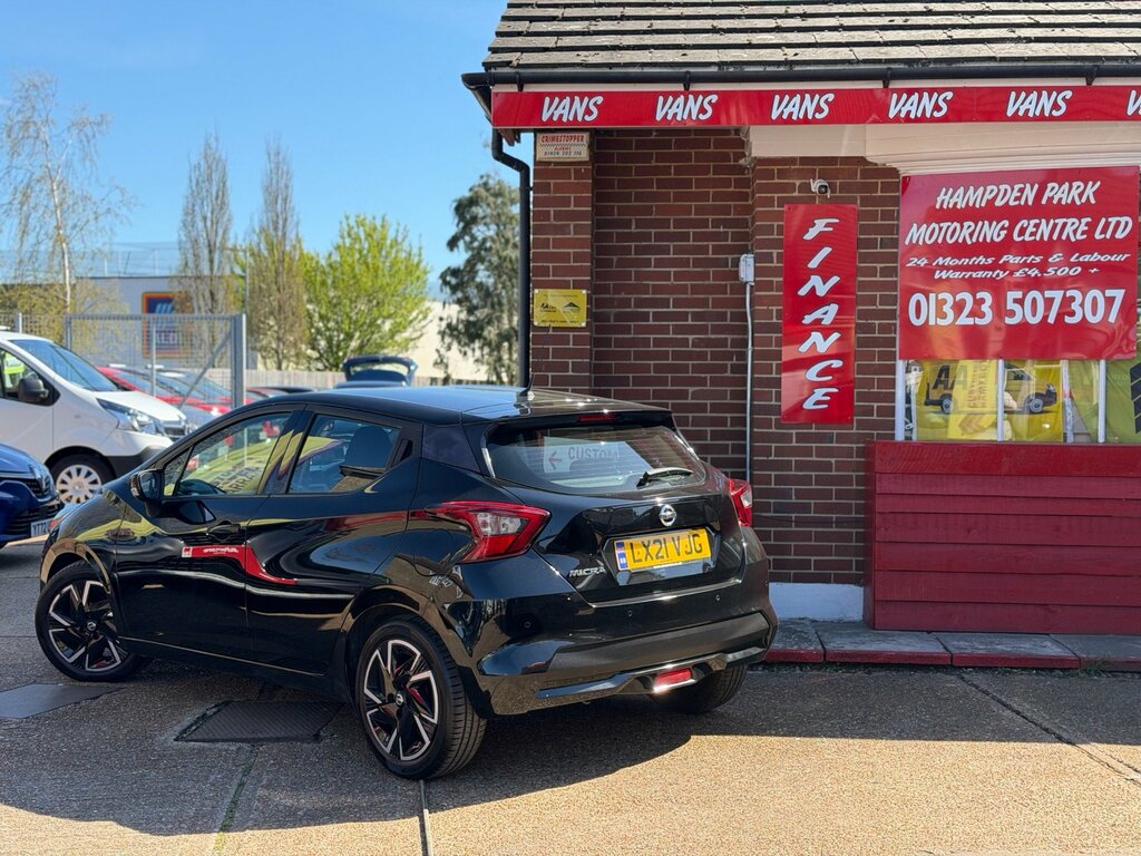 Nissan Micra 1.0 Ig-t Acenta Hatchback Xtron Euro 6 Black #5