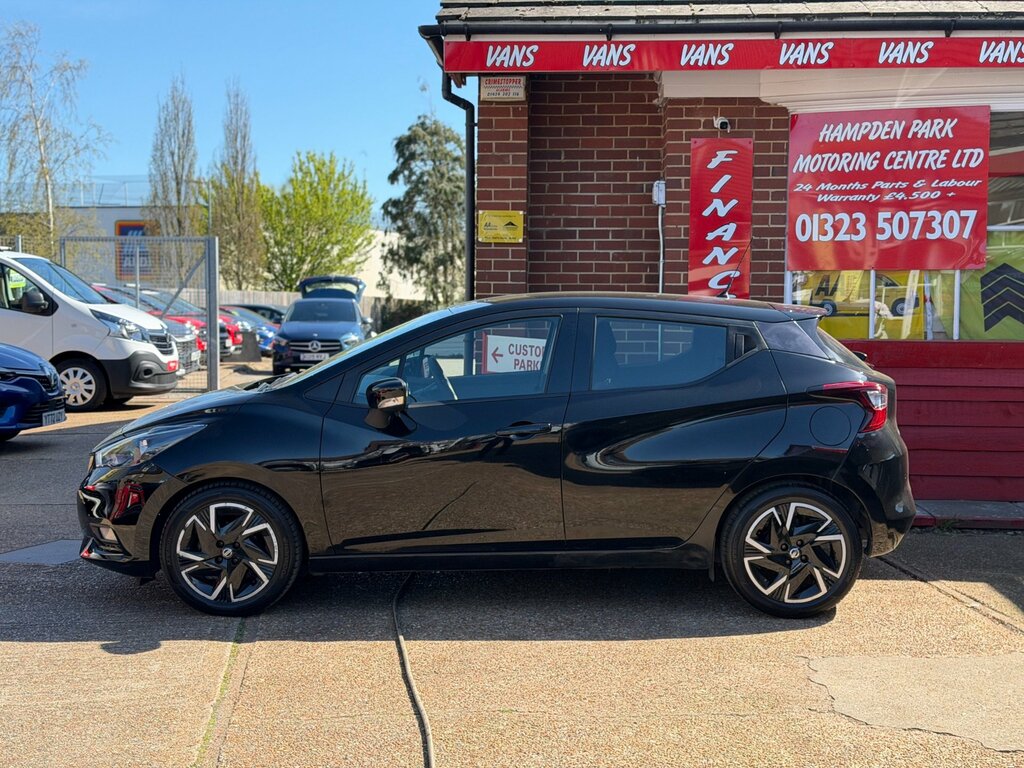 Nissan Micra 1.0 Ig-t Acenta Hatchback Xtron Euro 6 Black #6