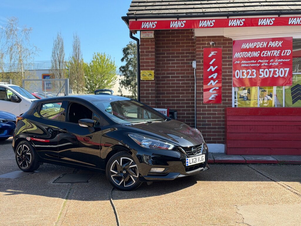 Nissan Micra 1.0 Ig-t Acenta Hatchback Xtron Euro 6 Black