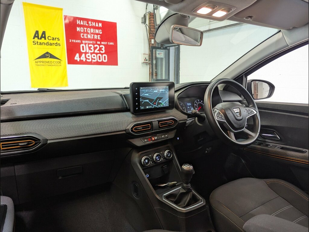 Dacia Sandero Stepway 1.0 Tce Prestige Hatchback Euro GJ71OGM Grey #5