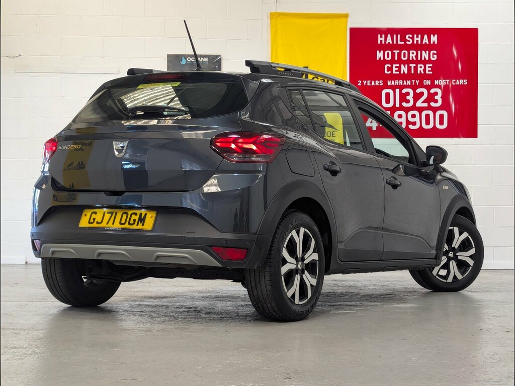 Dacia Sandero Stepway 1.0 Tce Prestige Hatchback Euro GJ71OGM Grey #4