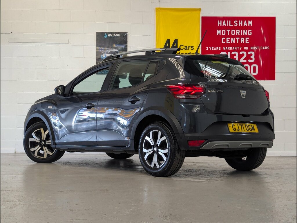 Dacia Sandero Stepway 1.0 Tce Prestige Hatchback Euro GJ71OGM Grey #3