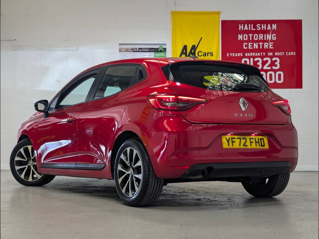 Renault Clio 1.0 Tce Evolution Hatchback Euro YF72FHD Red #3
