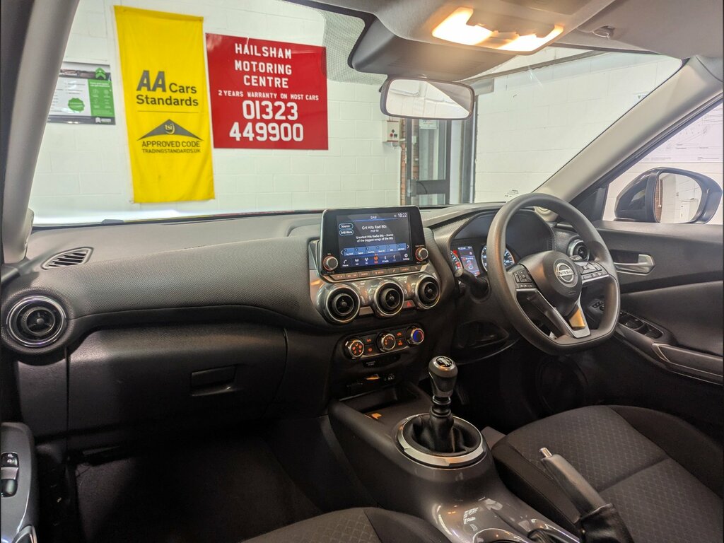 Nissan Juke 1.0 Dig-t Acenta Suv Euro 6 Ss YD21VXO Black #5