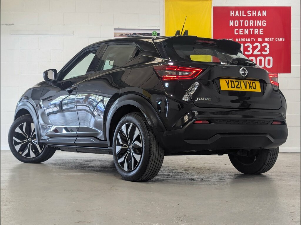 Nissan Juke 1.0 Dig-t Acenta Suv Euro 6 Ss YD21VXO Black #3