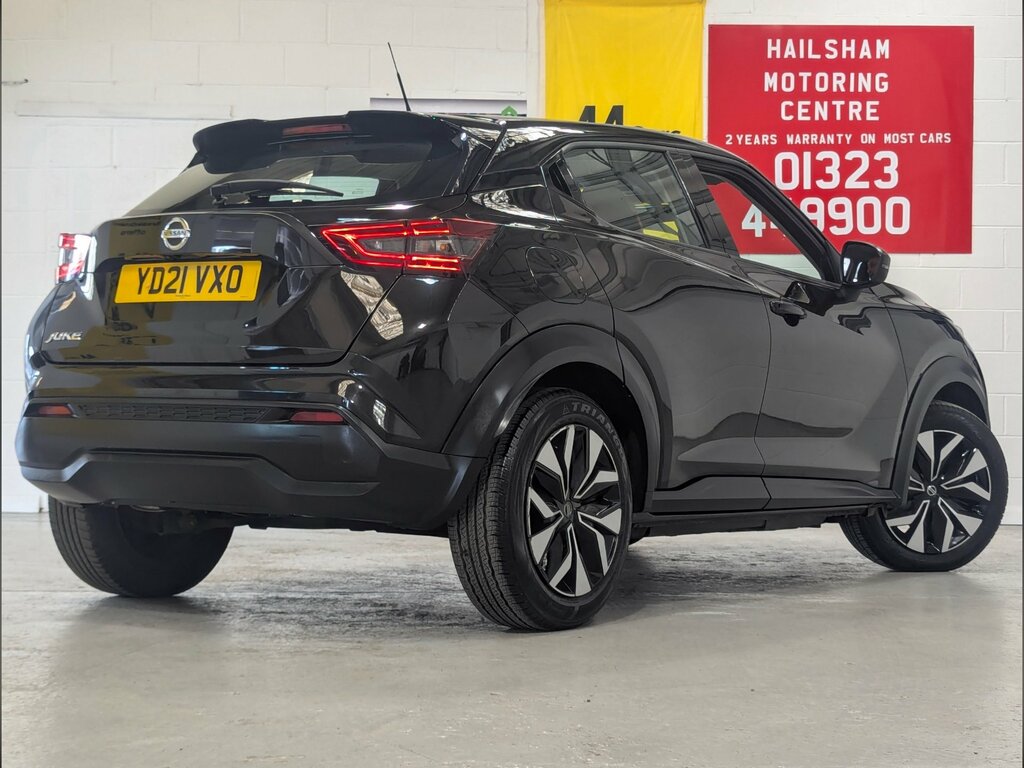 Nissan Juke 1.0 Dig-t Acenta Suv Euro 6 Ss YD21VXO Black #4