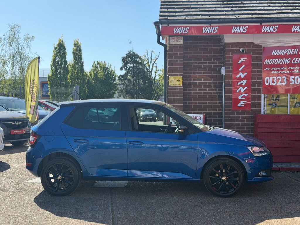 Skoda Fabia 1.0 Colour Edition Hatchback Eur Blue