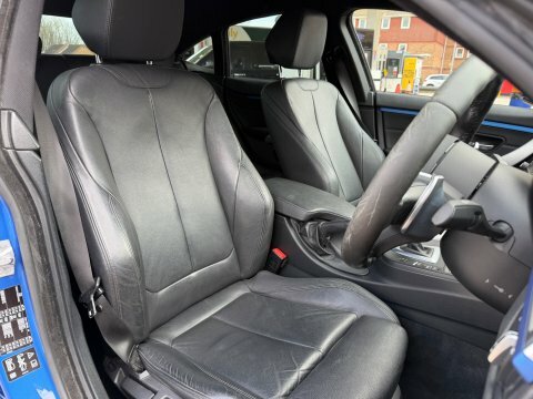 BMW 4 Series Gran Coupe 420D Xdrive M Blue #3