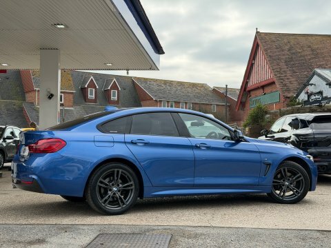 BMW 4 Series Gran Coupe 420D Xdrive M Blue #2
