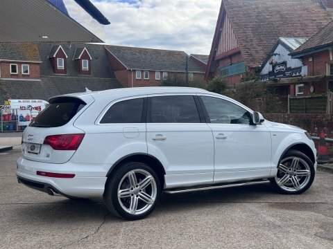 Audi Q7 Tdi Quattro S White #2