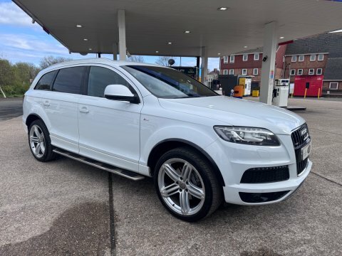 Audi Q7 Tdi Quattro S White #6