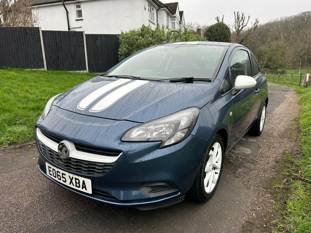 Vauxhall Corsa 1.2I Sting Euro 6 EO65XBA Blue #2