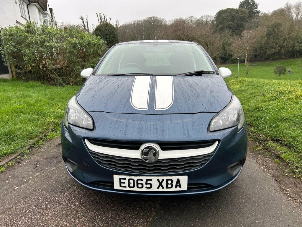 Vauxhall Corsa 1.2I Sting Euro 6 EO65XBA Blue #3