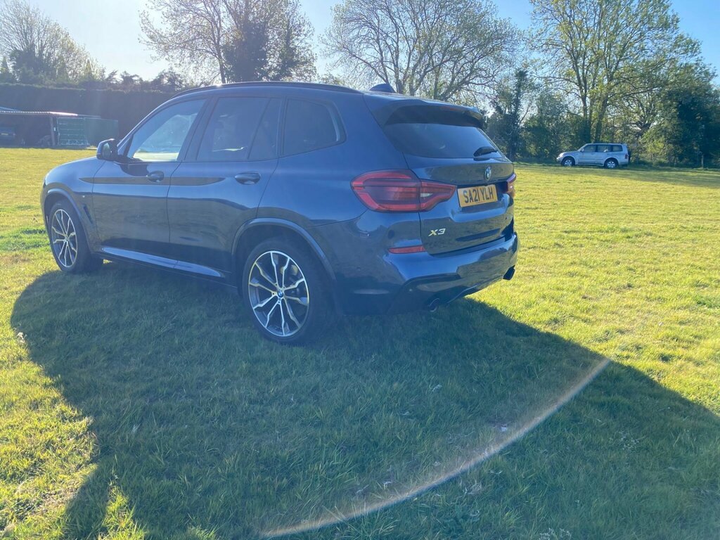 BMW X3 2.0 20D Mht M Sport Xdrive Euro 6 Ss SA21YLH Blue #5