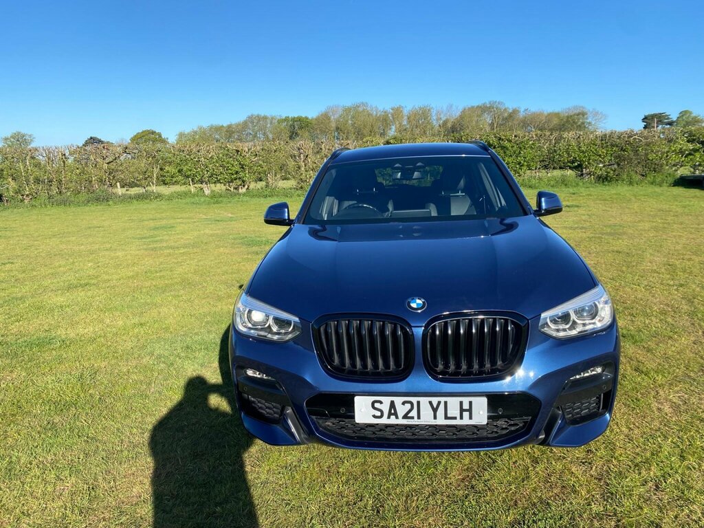 BMW X3 2.0 20D Mht M Sport Xdrive Euro 6 Ss SA21YLH Blue #2