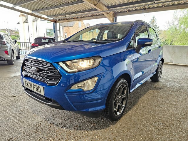 Ford Ecosport 2021 1.0T Ecoboost Gpf St-line Suv Manu EK21FBD Blue #4