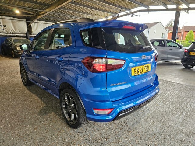Ford Ecosport 2021 1.0T Ecoboost Gpf St-line Suv Manu EK21FBD Blue #6