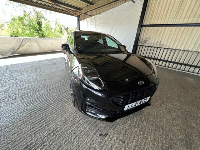 Ford Puma 2021 1.0T Ecoboost Mhev St-line X Suv M LL21RCO Black #4