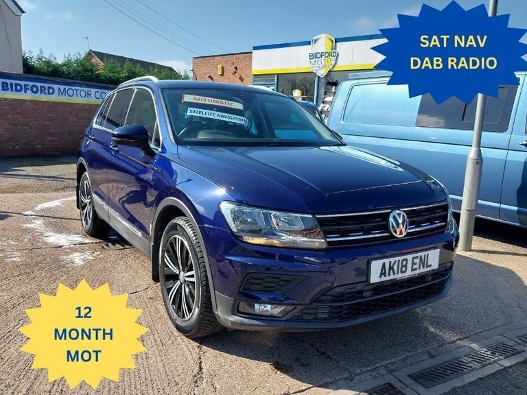 Volkswagen Tiguan Se Nav Tsi 4Motion Dsg Blue