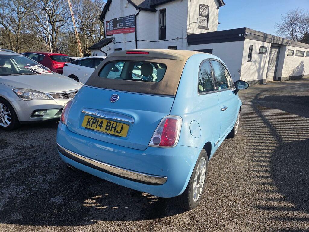 Fiat 500C Convertible 1.2 Lounge Euro 6 Ss 201414 Blue #3