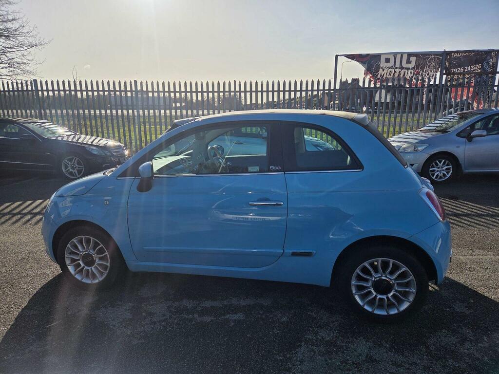 Fiat 500C Convertible 1.2 Lounge Euro 6 Ss 201414 Blue #6