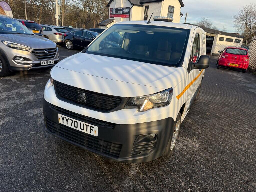 Peugeot Partner Panel Van 1.5 Bluehdi 650 Professional Standard Pa YY70UTF White #5