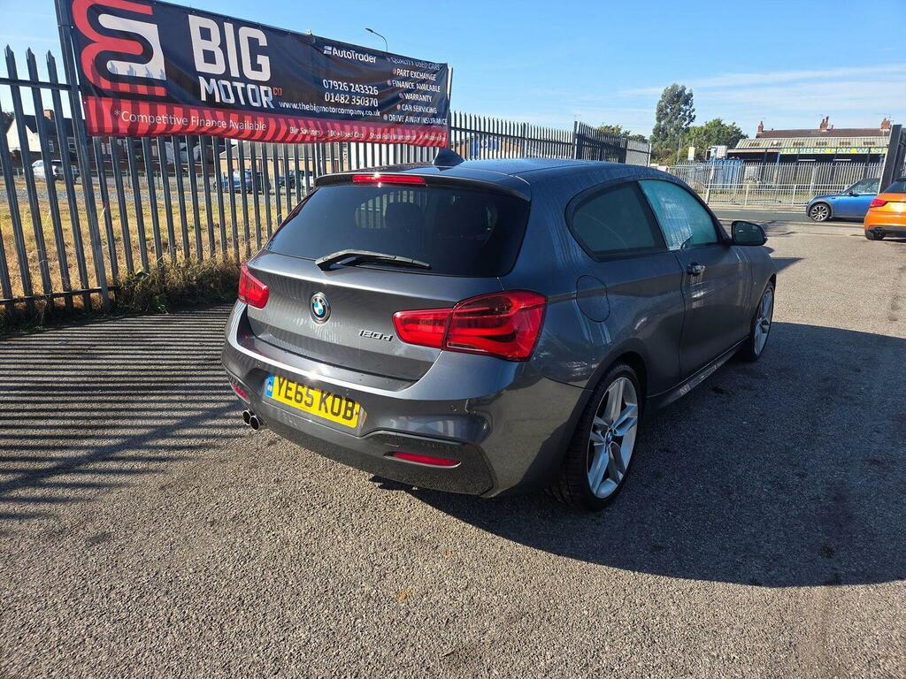 BMW 1 Series Hatchback 2.0 120D M Sport Euro 6 Ss 2015 YE65KOB Grey #4