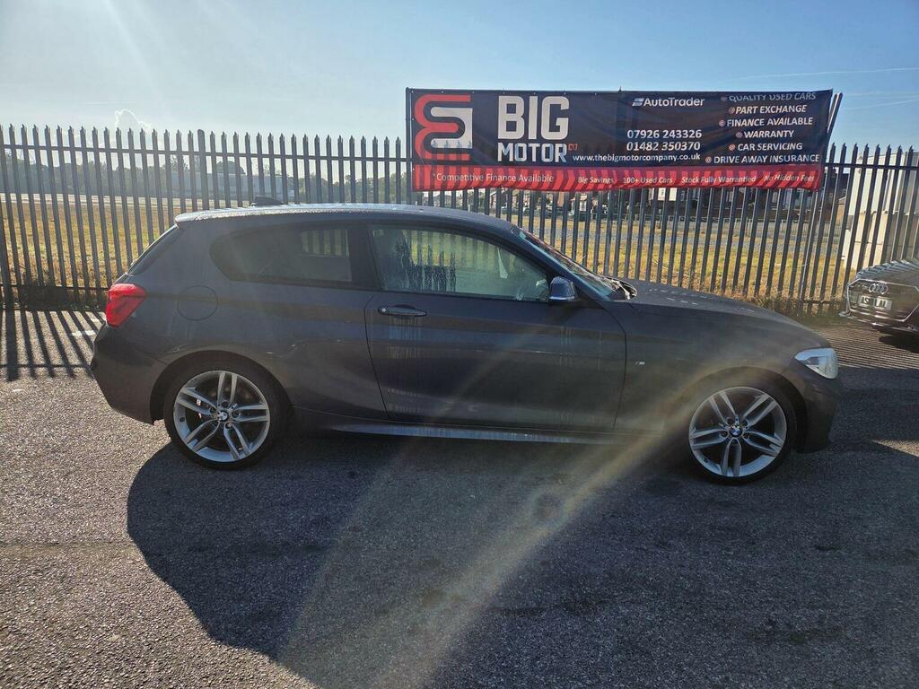 BMW 1 Series Hatchback 2.0 120D M Sport Euro 6 Ss 2015 YE65KOB Grey #3