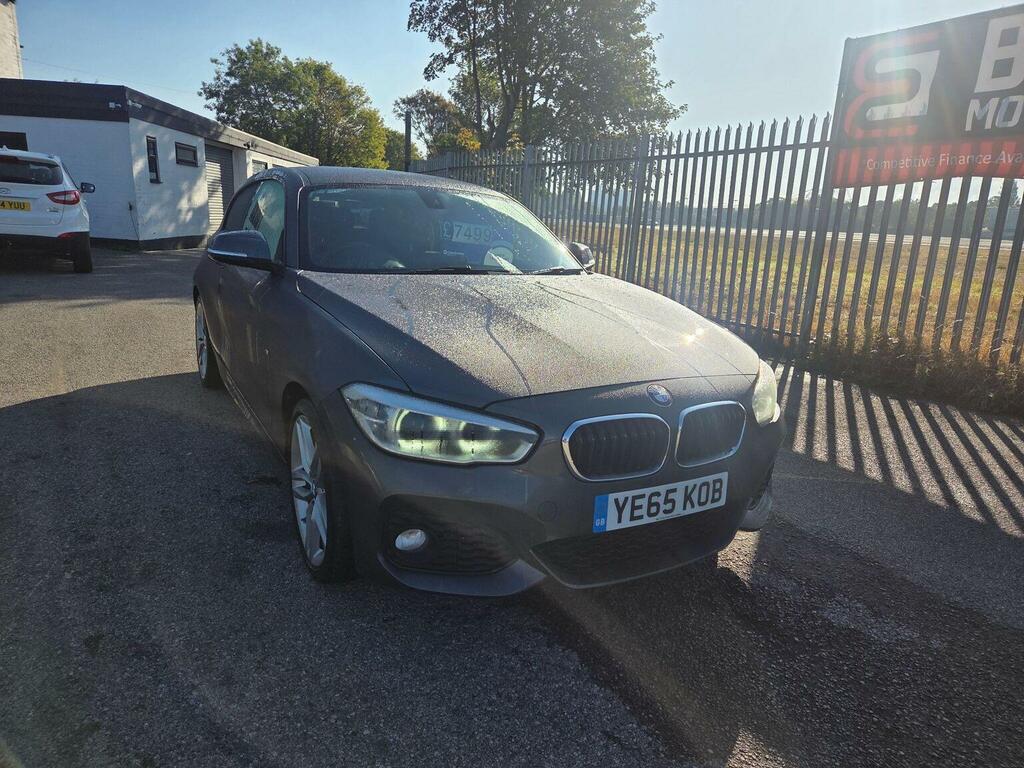 BMW 1 Series Hatchback 2.0 120D M Sport Euro 6 Ss 2015 YE65KOB Grey #2